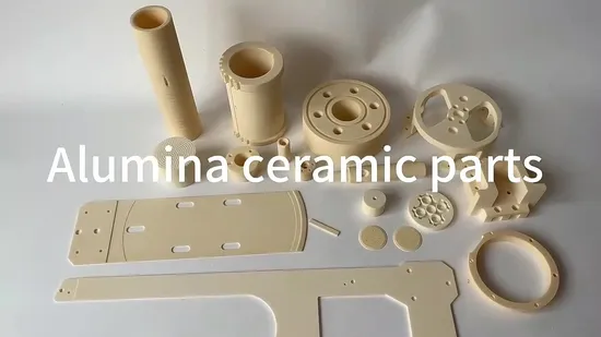 Supplier Wear-Resistant 95% 99% Processing Porous Al2O3 Alumina Ceramic Parts Components Insulator Structure Parts